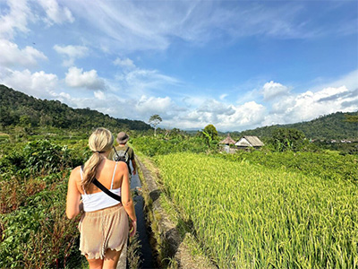 Sidemen Rice Field Trekking